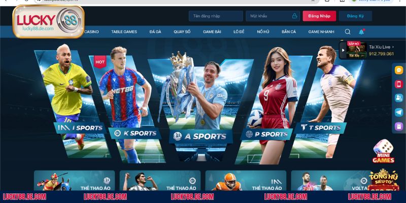 Hình ảnh đi kèm với hệ thống âm thanh tại nhà cái Lucky88 sống động cực kỳ