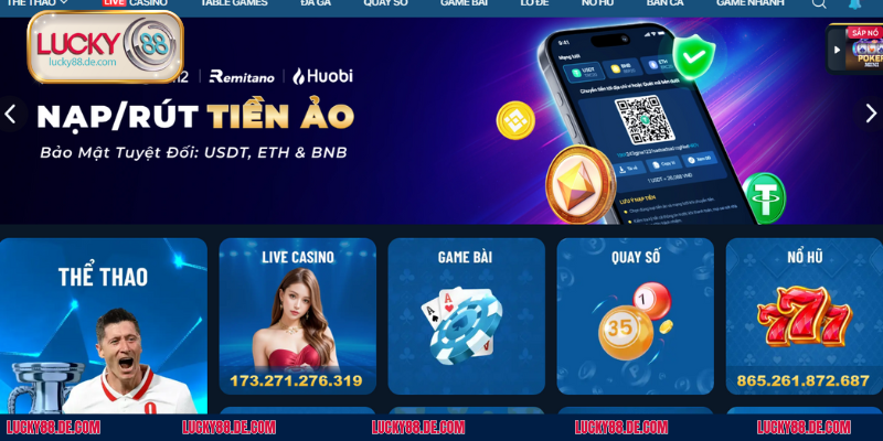 Tìm hiểu về sảnh thể thao Lucky88 cuốn hút bậc nhất 2025