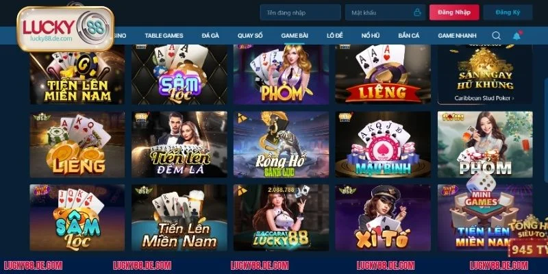 Top 3 nhà phát hành game bài nổi tiếng trên thị trường